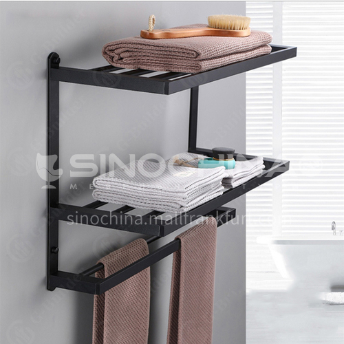 304 stainless steel double layer towel rack LW-QQ020